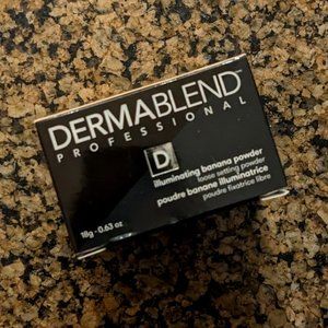 Dermablend illuminating banana powder